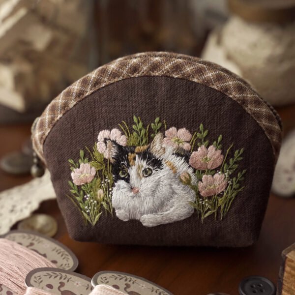 【客製零錢包】專屬寵物 \ 動物刺繡 × 花草設計 x 手作訂製 - Image 2